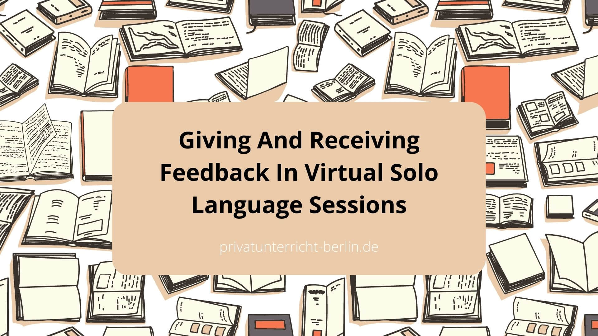 Giving And Receiving Feedback In Virtual Solo Language Sessions